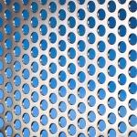 304 Stainless Perforated Metal Screen Sheet Customized