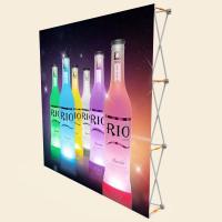 Buy cheap 3 X 3 Pop Up Banner Stands With Plastic Buckle Connector Free Carrying Bag product