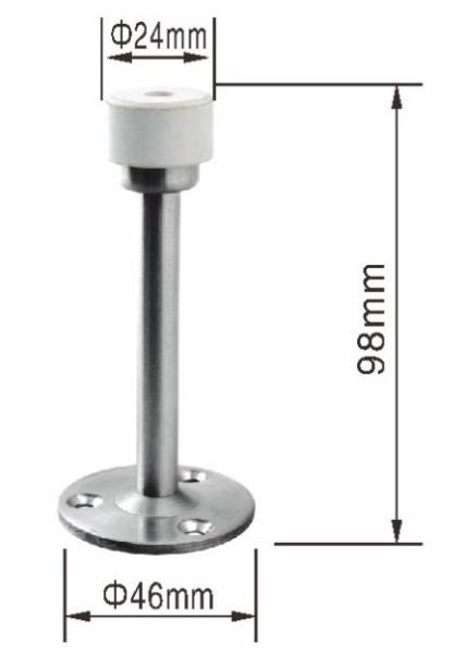 Buy cheap Door Mounted Commercial Magnetic Door Stop Stainless Steel Lighthouse Type from wholesalers