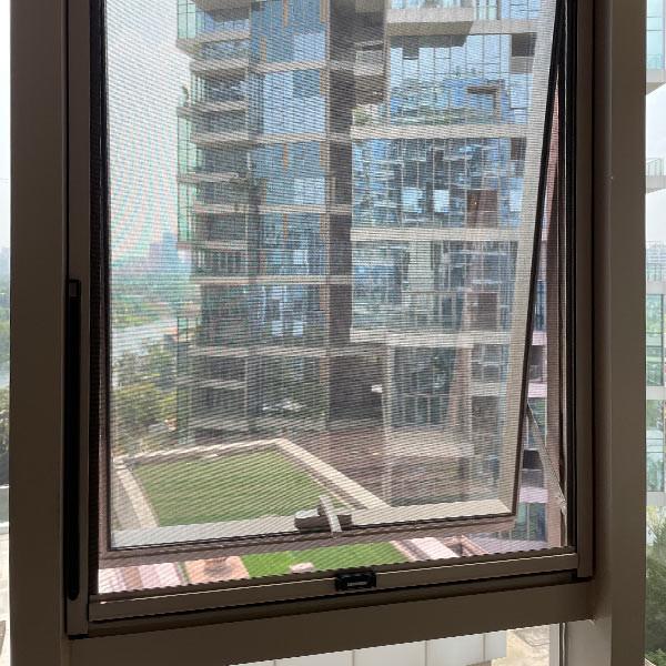 Buy cheap Black Roller Screen Door With 1.2mm Frame Thickness Fiberglass Mesh from wholesalers