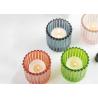 Buy cheap Custom color Empty Heat-resistant Thick Glass Candle Holders for Scented Candle from wholesalers