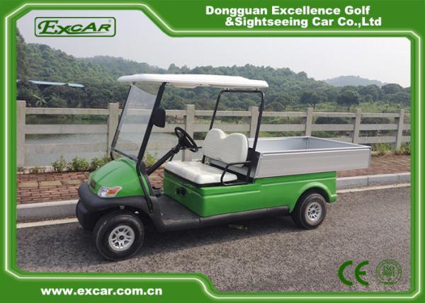 Buy cheap CE Approved Green 48V Trojan Hotel Buggy Car , 2 Seats Electric Utility Golf Carts from wholesalers