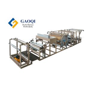 China Automatic Solvent Based Adhesive Coating Leather Fabric Bonding Machine for Upholstery on sale