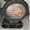 Buy cheap European Indoor Freestanding Wood Burning Hanging Stove Fireplace from wholesalers