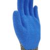 Buy cheap Heat Resistant Blue Latex Mechanics Gloves , Comfortable Anti Slip Working Gloves from wholesalers