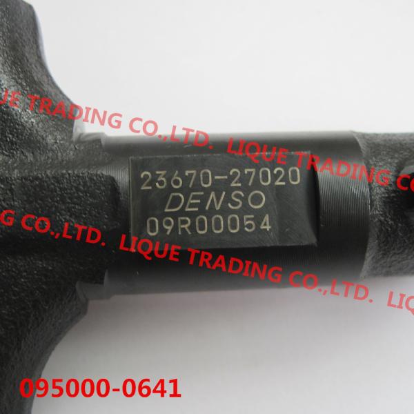 Buy cheap DENSO Genuine and New CR injector 095000-0640, 095000-0641, 9709500-064 for TOYOTA 23670-27020, 23670-29025 from wholesalers