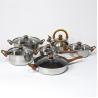 Buy cheap cookware set wholesale NonStick pots and pans set stainless steel Granite pots 13 pcs set from wholesalers