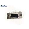 Buy cheap Right Angle 1000VAC PBT Insulator D Sub Connector VGA DR 9 Pin from wholesalers