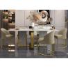 Buy cheap Restaurant Luxury Marble Dining Table , Durable Dining Table from wholesalers