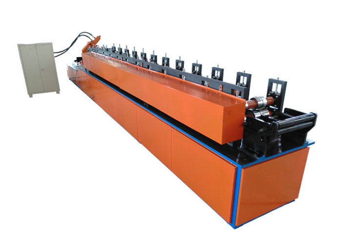 High Speed U Channel Roll Forming Machine Servo Motor Drive Uncoiler Loading Capacity 3T