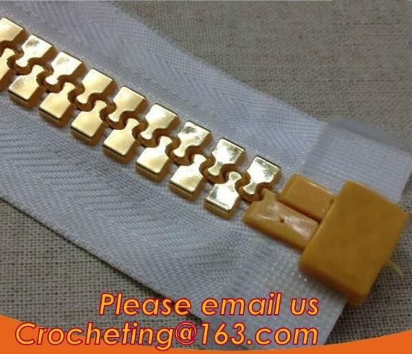 Early autumn brand new special metal zipper for fashionable garment designer