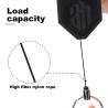 Buy cheap Deyi Badge Reel Fishing 2-Pack Locking Retractable Keychain Heavy Duty Badge Holder from wholesalers