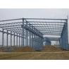 Buy cheap Prefab Steel Shed Portal Frame Steel Structure Warehouse With Insulated / Single Sheet from wholesalers
