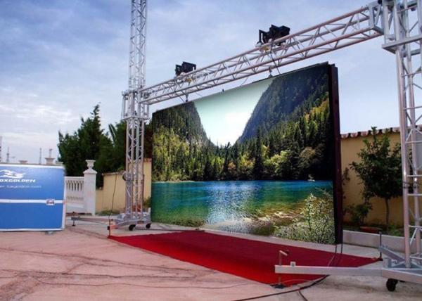 Buy cheap SMD1921 5000CD P4.81 Outdoor Advertising Led Display from wholesalers