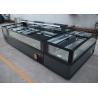 Buy cheap Curved Sliding Glass Top Island Freezer Automatic Defrost 1050 Litres from wholesalers