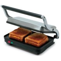 Buy cheap SS Electric 2 Slice Panini Grill Sandwich Maker Flat Plate For Faster Cooking product