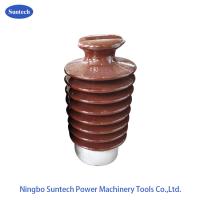 Buy cheap 66KV 12KN High Voltage Electrical Porcelain Insulators product