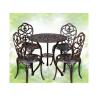 Buy cheap Vintage Metal Stool Cast Iron Table And Chairs Powder Coated And Painting from wholesalers