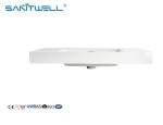 SWU1000 Sanitary Ware Product Large Size Artiifcial Stone Basins Matt White Semi
