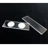 Buy cheap Clear 99.99% Machining Quartz Glass Ground Edge Xrd Medical Microscope Slide from wholesalers