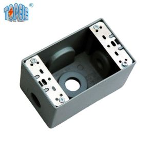Wholesale UL Listed 4x2 Weatherproof Electrical Boxes Aluminum One / Two Gang Outlet from china suppliers