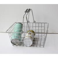 Buy cheap 135mm Height 285mm Modern Farmhouse Décor 's Market-Style Wire Basket for product