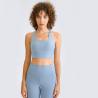 Buy cheap Three Row Buckle Womens Sports Bra Back Hollow Shockproof from wholesalers