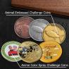Buy cheap Metal Enamel Custom Commemorative Coin Brass Silver Plated Alloy Old 3D Coins from wholesalers