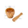 Buy cheap 100% Natural Bamboo Mortar And Pestle Set Antimicrobial Customized Size from wholesalers