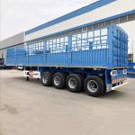 Buy cheap TITAN 4 Axle 80Ton Fence Cargo Trailer with Fence Cargo Semi Trailer from wholesalers