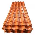 Grass Patterned Color Coated Steel Roof Sheet For Construction Site Fence
