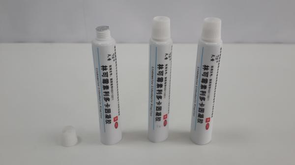 Buy cheap 10g Clear Squeezable Pharmaceutical Tube Packaging For Lincomycin Jelly ISO9001 from wholesalers