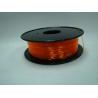 Buy cheap Orange 3.0mm / 1.75mm Rubber Flexible 1.0KG / Rolls 3D Printer Filament from wholesalers