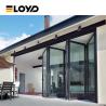 Buy cheap Commercial Applications Hurricane Proof Aluminum Folding Patio Glass Doors For Houses Interior from wholesalers