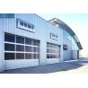 Buy cheap 110V 420mm Panel Glass Front Garage Doors For 4S Shop from wholesalers