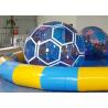 Buy cheap 1.0 mm Transparent PVC / PTU Inflatable Soccer Ball Blow Up Walking On Water Ball from wholesalers