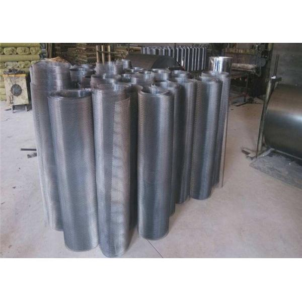 Aluminum Stainless Steel Flattened Expanded Metal Sheets With Diamond Openings