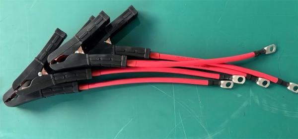 100A Crocodile Clip Battery Wire Harness With Bending Resistance Of Ge 5 Million