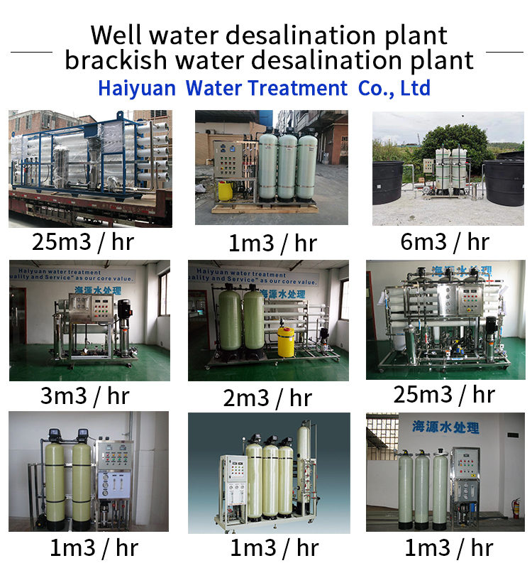 PLC Brackish Water Water Filtration System For Well Water RO system Desalination