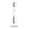 Buy cheap Black Plated Art Wire Hanging Display Systems For Art Exhibition YW86466 from wholesalers