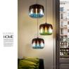 Buy cheap Nordic Stained Glass Pendant Light Modern Cafe Bar Dining Room Light Fixture(WH-GP-82) from wholesalers