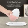 Buy cheap 3 In 1 1200mAh 5W Wireless Charger Night Light 2700K With Speaker Touch from wholesalers