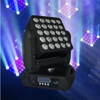 Buy cheap Hot Sale Party Lighting 25*10W LED Matrix Moving Head Light Cool Colorful Disco product