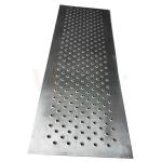 A240 201 304 316 2mm Perforated Stainless Steel Sheet Hairline Finished