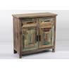 Buy cheap Shoes Storage Metal Handle Reclaimed Wood Accent Cabinet from wholesalers