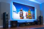 Buy cheap 16/9 Zero Edge Fixed Frame Screen Anti - Light Projection Screen For Home Cinema from wholesalers