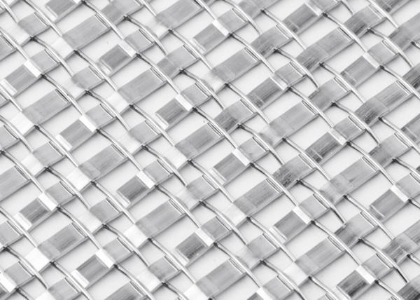 Buy cheap Plain Woven Stainless Steel Metal Screen For Architectural Woven Wire Mesh from wholesalers