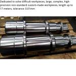 Backup Forged Steel Roller Shaft Chilled Motor Output Milling