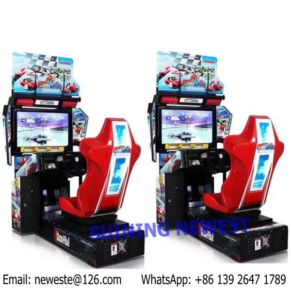Buy cheap Amusement Equipment Outrun Coin Operated Video Arcade Machine Driving Simulator Car Racing Games from wholesalers