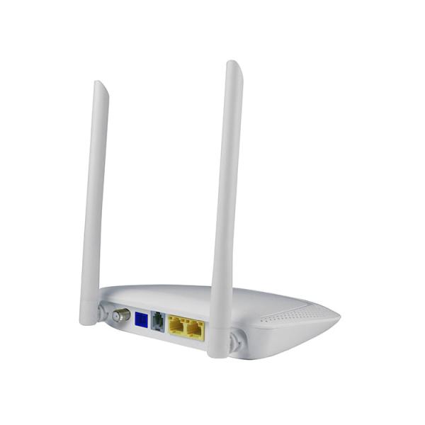 Buy cheap Fiber Optic Network Epon XPON ONU Gpon 2LAN Wifi CATV Tv Rf Voice Fxs Pots Tel from wholesalers